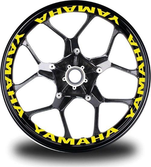Yamaha Yazılı 16Lı Jant İçi Yazı Sticker Etiket