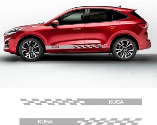 Ford Kuga Yan Kapı Şerit Sticker Etiket Modeli