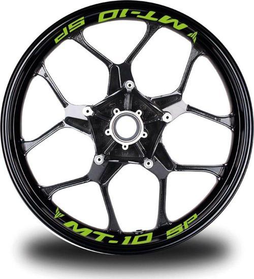 Mt - 10 Sp Yazılı 8Li Jant İçi Yazı Sticker Etiket
