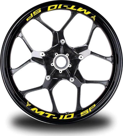 Mt - 10 Sp Yazılı 8Li Jant İçi Yazı Sticker Etiket