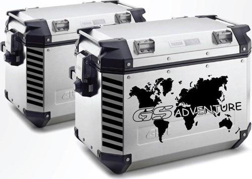 Gs Adventure Dünya Haritası Sticker Etiket Modeli