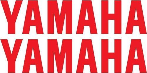 YAMAHA Yazılı Mini Sticker Etiket Modeli