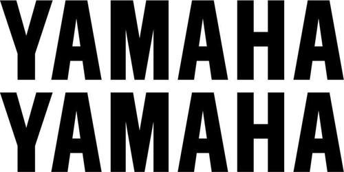 YAMAHA Yazılı Mini Sticker Etiket Modeli