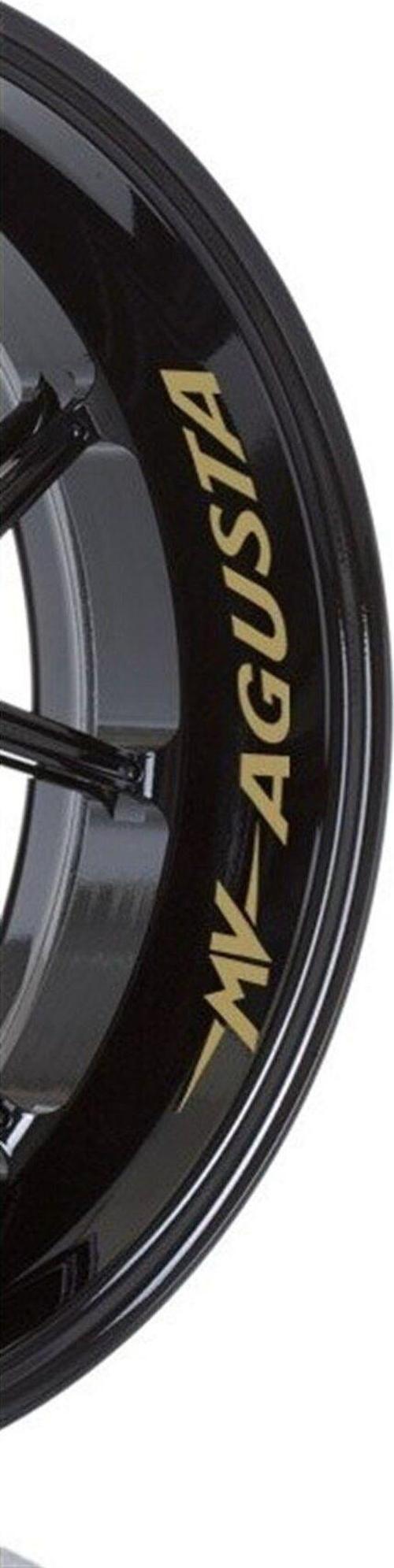 MV Agusta Jant İçi Yazılı Sticker Etiket Modeli