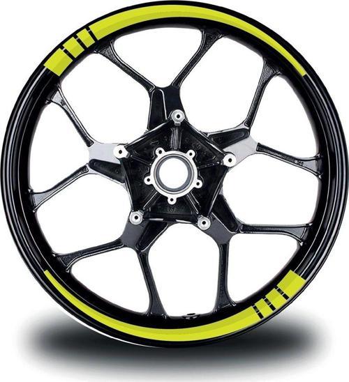 Neon Iç Dış Jant Sticker Etiket Modeli Ince