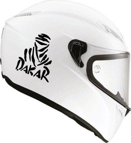 Tek Renk Dakar(dakar Helmet Stickers) Kask Sticker Etiket Modeli