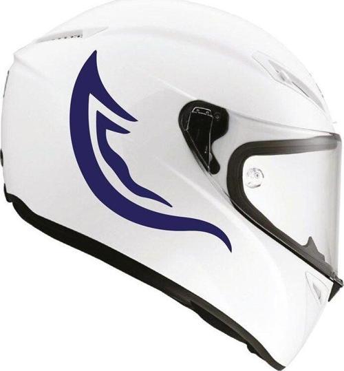 Tek Renk Kırmızı Kamuflaj ( Kamuflage Helmet Stickers ) Kask Sticker Etiket Modeli