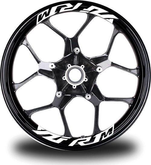 Yzf R1M  Yazılı 8Li Jant İçi Yazı Sticker Etiket