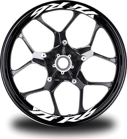 Yzf R6  Yazılı 8Li Jant İçi Yazı Sticker Etiket