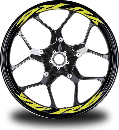 Yzf R6 Yazılı 8Li Jant İçi Yazı Sticker Etiket