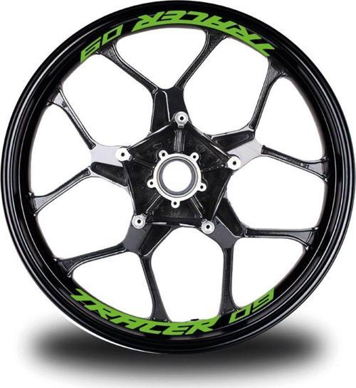 Tracer-09 Yazılı 8Li Jant İçi Yazı Sticker Etiket