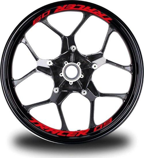 Tracer-09 Yazılı 8Li Jant İçi Yazı Sticker Etiket