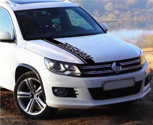 Volkswagen Tiguan Ön Kaput Sticker Etiket Modeli