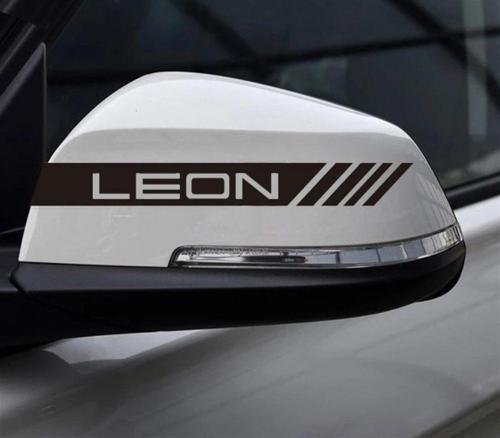 Seat Leon Yazılı Ayna Sticker Etiket Modeli