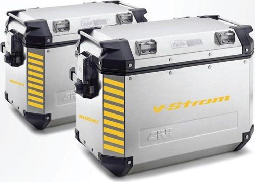 Suzuki V-strom Çanta Sticker Etiket Modeli