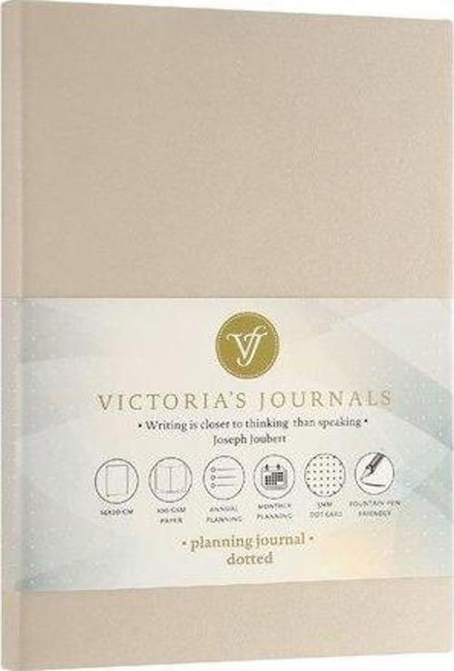 Smyth Esnek Kapak Planlayıcı Defter 14x20 cm 100 gr Krem 96 Yaprak Noktalı