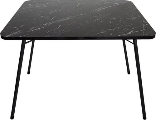 60x80 Granit Desenli Katlanır Masa Balkon Bahçe Kamp Masası Piknik Masası