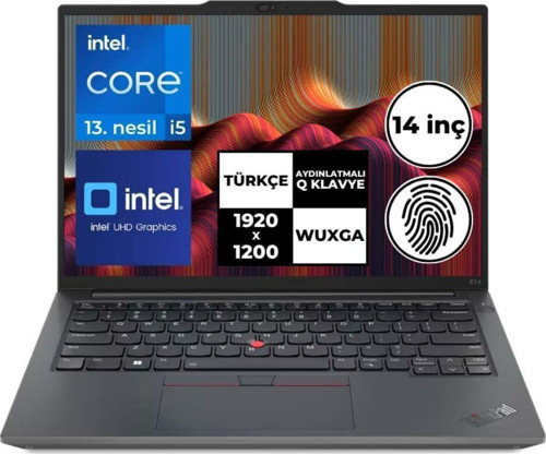 Thinkpad E14 Gen5 I5-1335U 32 Gb Ram 1 Tb Ssd 14'' Windows 11 Pro 21Jk0005Tx Kt22