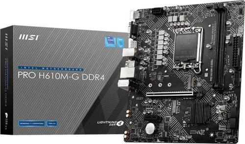Pro H610M-G Ddr4 Intel H610 Soket 1700 Ddr4 3200Mhz Matx Anakart