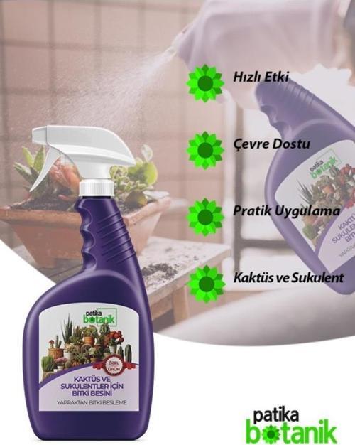 1 LT Kaktüs ve Sukulentler İçin Genel Besin - Yapraktan