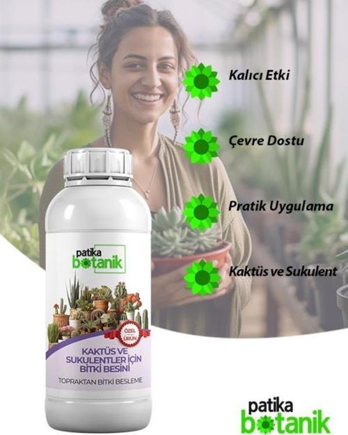 500 ML Kaktüs ve Sukulentler İçin Genel Besin - Topraktan