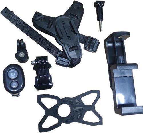 Kask İçin Aksiyon Ve Telefon Tutucu Alt Çene Bağlantılı Model