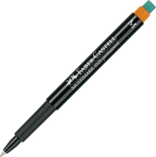 Faber Castell Permanent Asetat Cd Kalemi M Turuncu 10 Adet