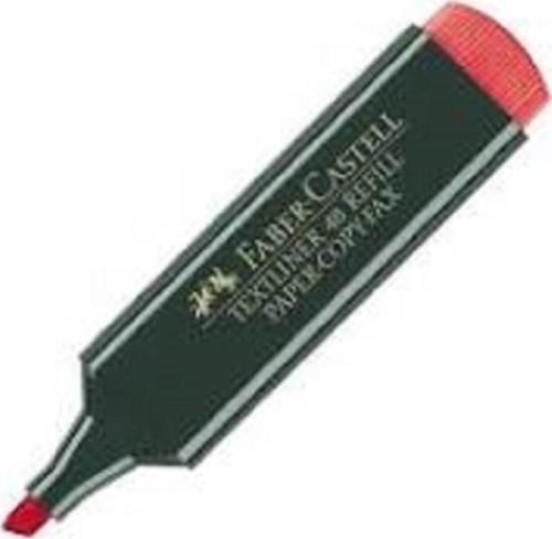 Textliner Highlighter Kırmızı Fosforlu Kalem 10'lu