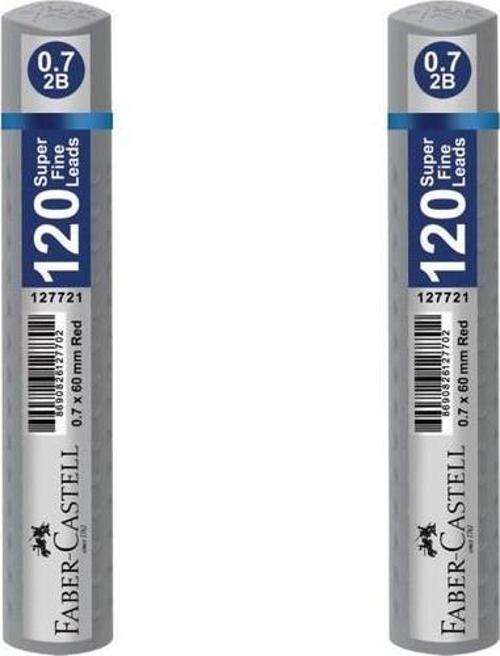 Faber-castell Grip Min  0.7 Kalem Ucu 120 Li Tüp 2 Adet