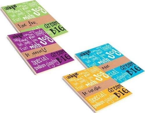 Keskin Doodles 12 x 17 cm Spiralli Sert Kapak Defter 100 Yaprak Çizgili 415741-99