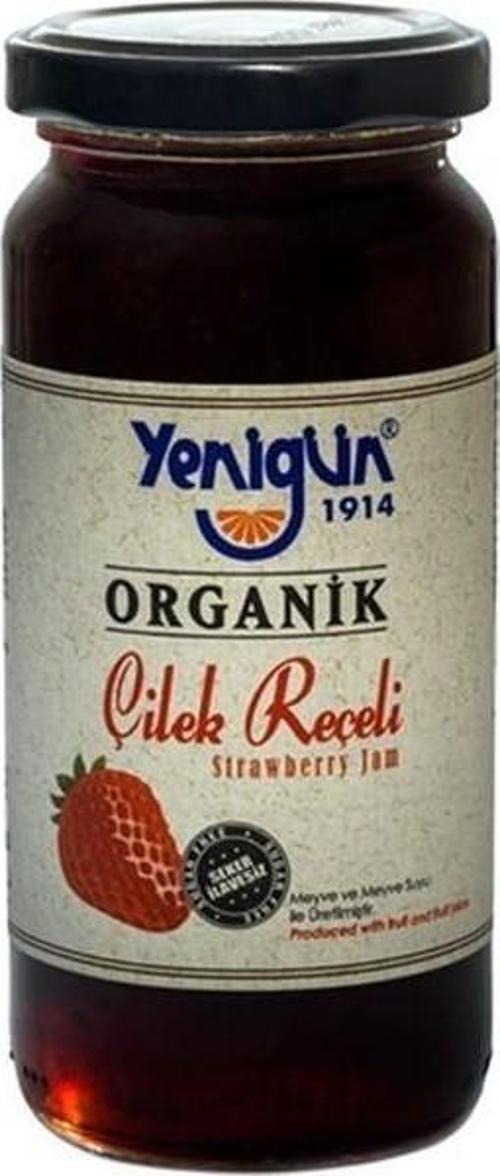 Organik Çilek Reçeli 290 gr