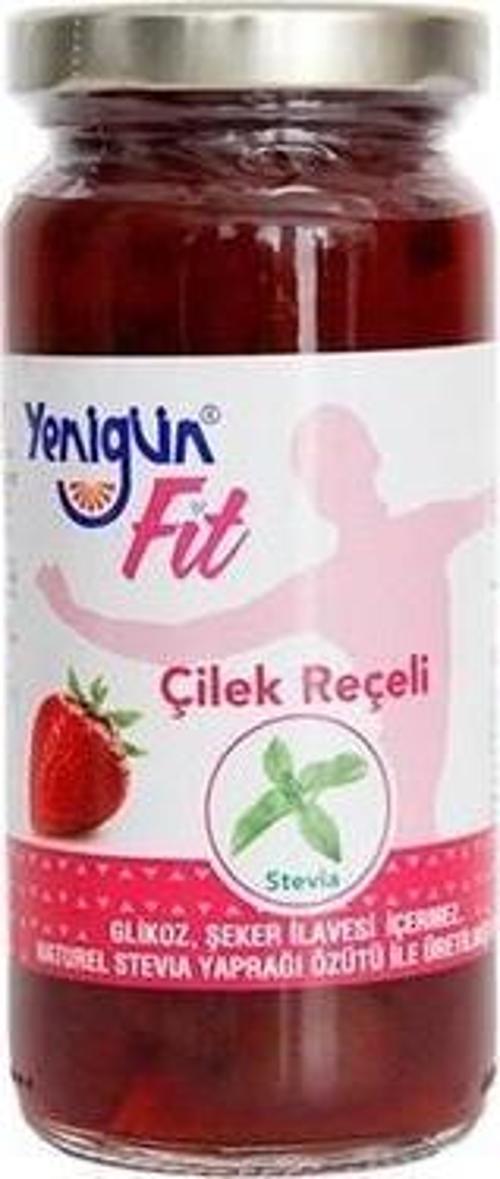 Stevialı Fit Çilek Reçeli 280 gr