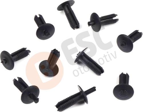 BMW için 10 Adet Tampon Klipsi 51117068126