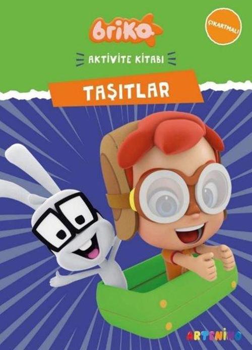 Briko Taşıtlar - Çıkartmalı Aktivite Kitabı