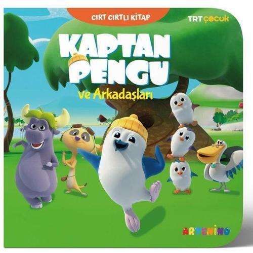 TRT Çocuk - Kaptan Pengu ve Arkadaşları - Cırt Cırtlı Kitap