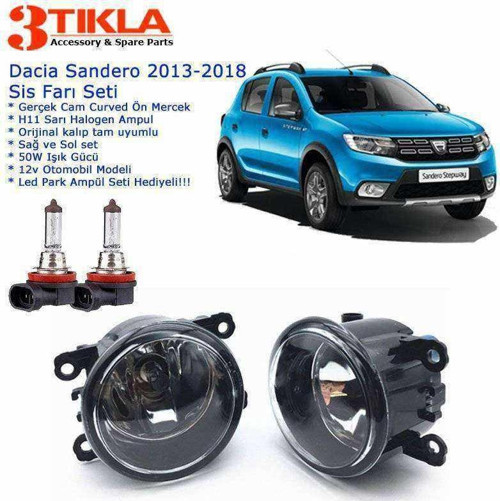 Dacia Sandero 2014 Sis Farı Set Oem: 8200074008