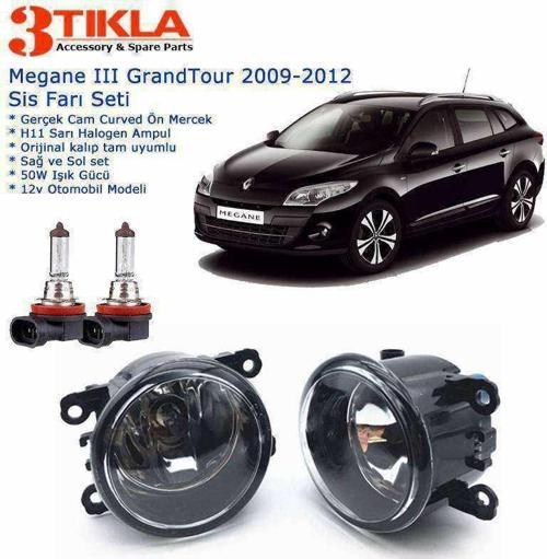 Renault Megane III SW 2011 Sis Farı Set Oem: 8200074008