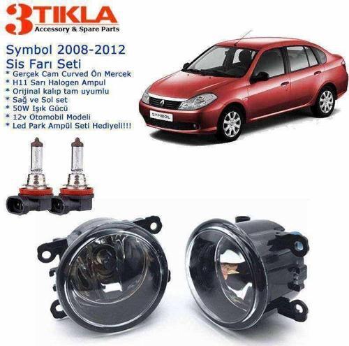 Renault Symbol 2010 Sis Farı Set  Oem:  8200074008