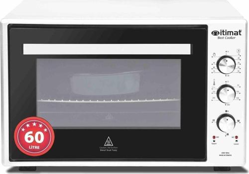 8060 Çift Camlı Köşeli 60 lt Midi Fırın