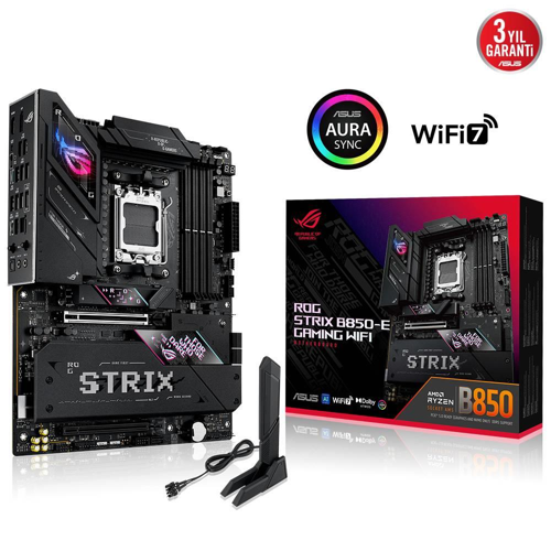 Rog Strix B850-E Gaming Wi-Fi AMD AM5 DDR5 ATX Anakart