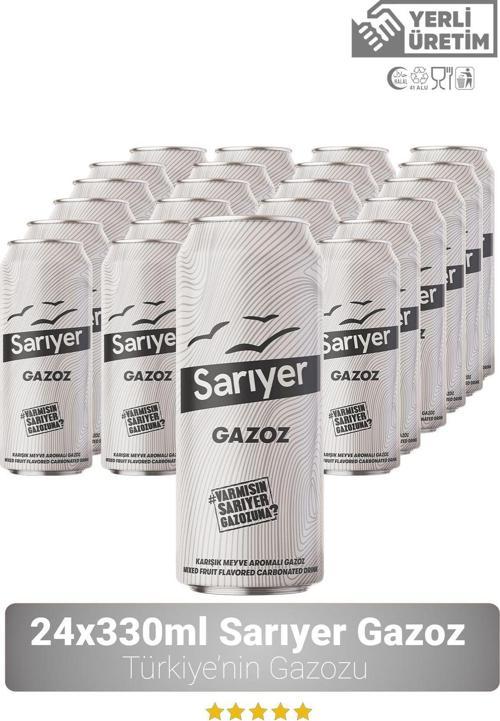 Karışık Aromalı Gazoz 330 Ml X 24'Lü