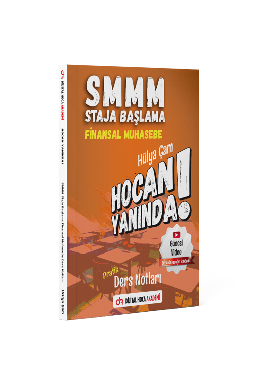 Dijital Hoca Akademi Smmm Staja Başlama Finansal Muhasebe Pratik Ders Notları