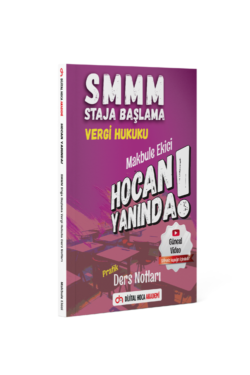 Dijital Hoca Akademi Smmm Staja Başlama Vergi Hukuku Pratik Ders Notları