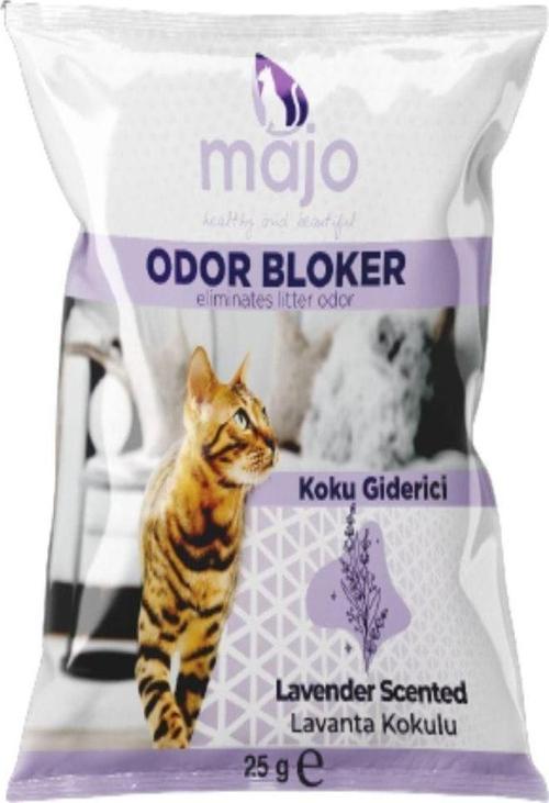 Majo Lavanta Kokulu Doğal Kedi Kumu Koku Giderici Temizleyici