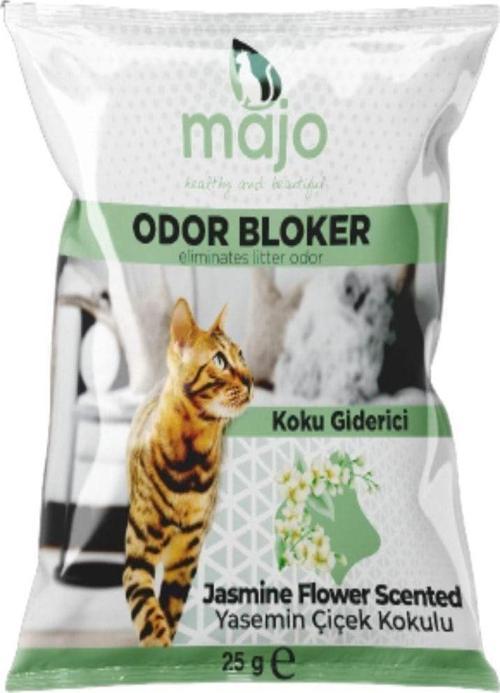 Majo Yasemin Çiçek Kokulu Doğal Kedi Kumu Koku Giderici Temizleyici