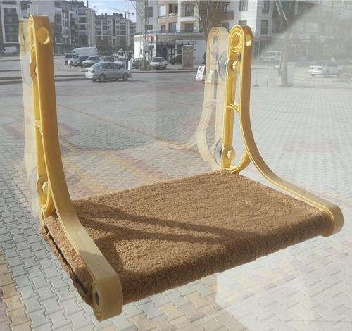 Cama Yapışan Montaj Edilebilen Güçlü Vantuzlu Kedi Yatağı