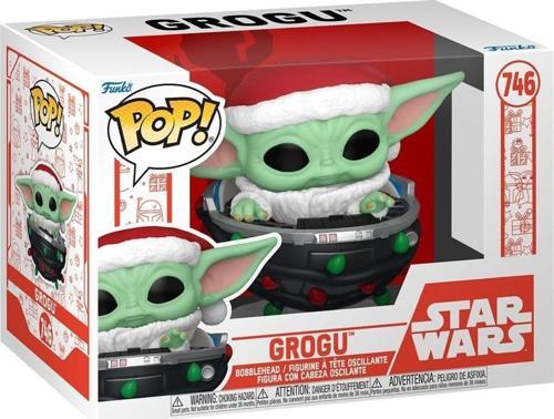 Pop Star Wars Holiday - Grogu With Santa Hat İn Pram