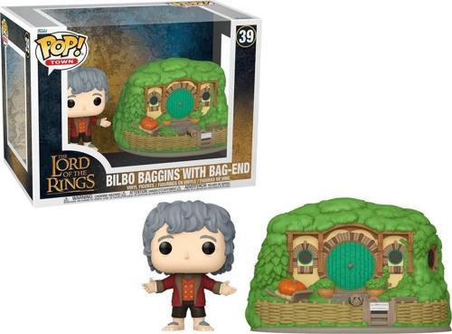 Pop Town Lord Of The Rings - Bilbo Baggins With Bag-End No:39