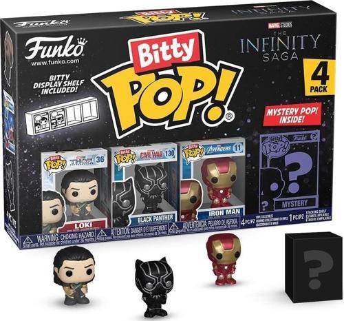 Bitty Pop 4-Pack Marvel The Infinity Saga -Loki