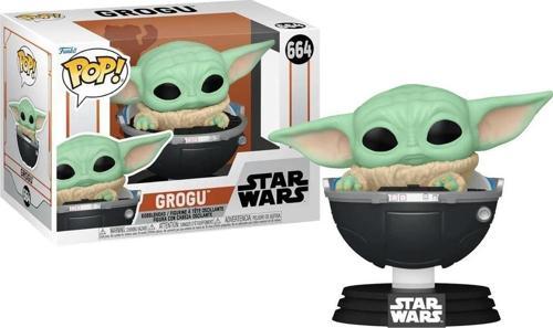 Pop Disney Star Wars The Mandalorian - Grogu No:664 Bobble-Head